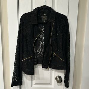 Thalia Sodi black lace blazer